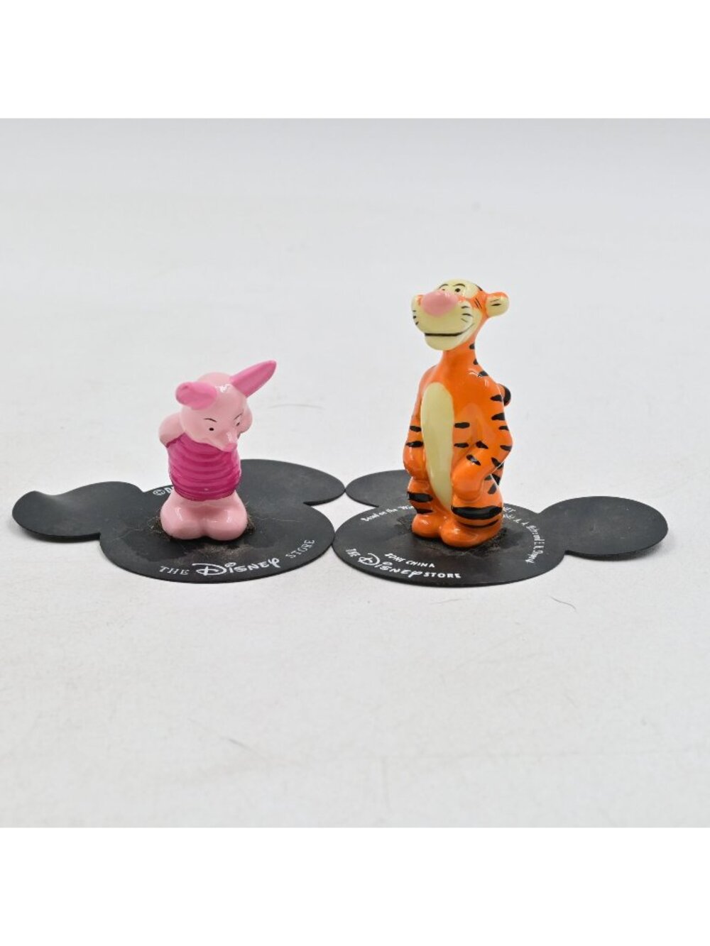Disney Winnie The Pooh Tigger & Piglet Bone China Miniature Figurine Lot of 2